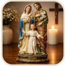 Imagem Sagrada Família Detalhada em Resina 30cm - Decoração com Fé®