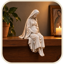 Imagem Nossa Senhora Grávida 15cm - Borda Santa ®