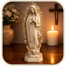 Imagem Nossa Senhora de Guadalupe 33cm em Resina - Decoração com Fé®
