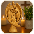 Presépio Sagrada Família Encaixe 21cm®