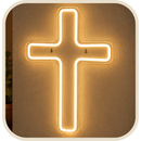 Crucifixo de Parede Moderno com Iluminação LED 40cm ®