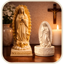 Kit Água Benta Nossa Senhora de Guadalupe Detalhado®