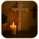 Crucifixo de Parede Branco Barroco 23cm®