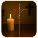 Crucifixo de Parede Prateado 21cm®