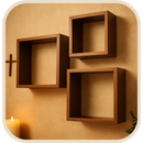 Kit 3 Nichos para Imagens Sacras®