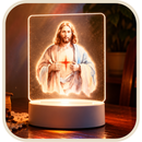 Luminária Sagrado Coração de Jesus  - Lumifé®