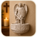 Porta Água Benta São Miguel Arcanjo Detalhado®