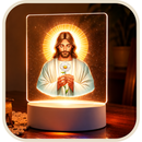 Luminária Jesus Cristo Resplandecente  - Lumifé®