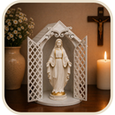 Kit Capela + Imagem Nossa Senhora das Graças 20cm®