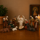 Presépio Completo 20cm com 11 Peças em Resina®