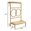 Genuflexório Dourado em Ferro 82cm®