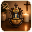 Porta Água Benta Nossa Senhora Aparecida em Bronze®