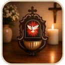 Porta Água Benta Espírito Santo em Bronze®