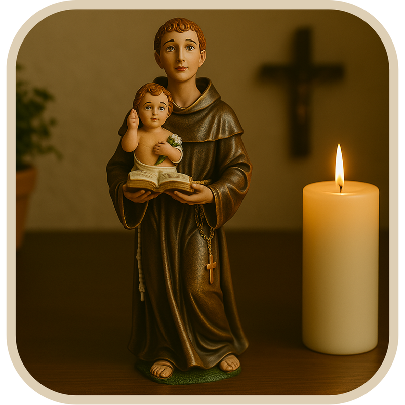 Imagem Santo Antônio 23cm - Decoração com Fé®