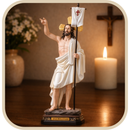 Imagem Jesus Ressuscitado 40cm - Decoração com Fé®