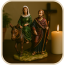 Imagem Nossa Senhora do Desterro 12cm - Decoração com Fé®