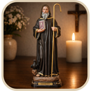 Imagem São Bento Detalhado em Resina 30cm - Decoração com Fé®