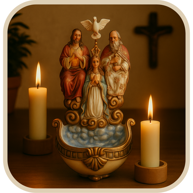 Porta Água Benta Divino Pai Eterno®