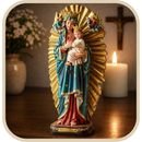 Imagem Nossa Senhora Do Perpétuo Socorro em Resina 30cm - Decoração com Fé®