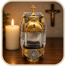 Porta Água Benta Clássico Dourado®