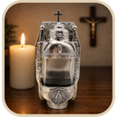 Porta Água Benta Clássico Prata®