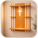 Móvel Oratório Ripado Freijó com Iluminação®