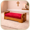 Ajoelhador com Crucifixo Esculpido®