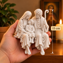 Imagem Sagrada Família Afeto 15cm - Borda Santa®
