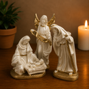 Presépio Sagrado Dourado 4 Peças®