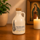 Garrafinha para Água Benta Nossa Senhora Aparecida em Cerâmica Branca 14cm®