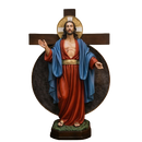 Imagem Jesus das Santas Chagas 20cm Resina  - Decoração com Fé®