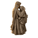Imagem Sagrada Família Marmorizado 30cm - Decoração com Fé®